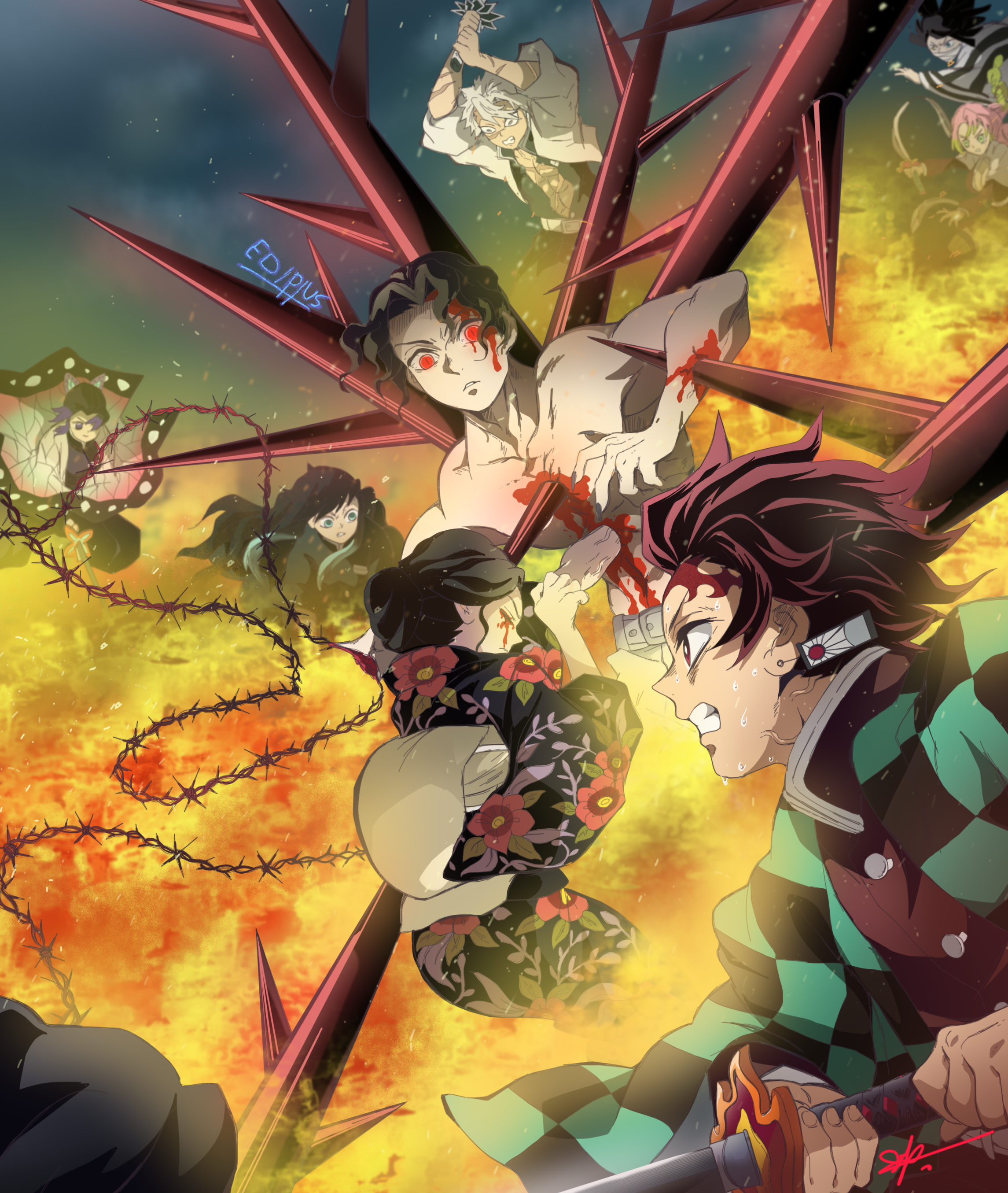 Demon Slayers Vs Muzan Kimetsu No Yaiba 139 By Ediptus On Deviantart Demon Slayers Vs Muzan Kimetsu No Yaiba 139 By Ediptus On Deviantart