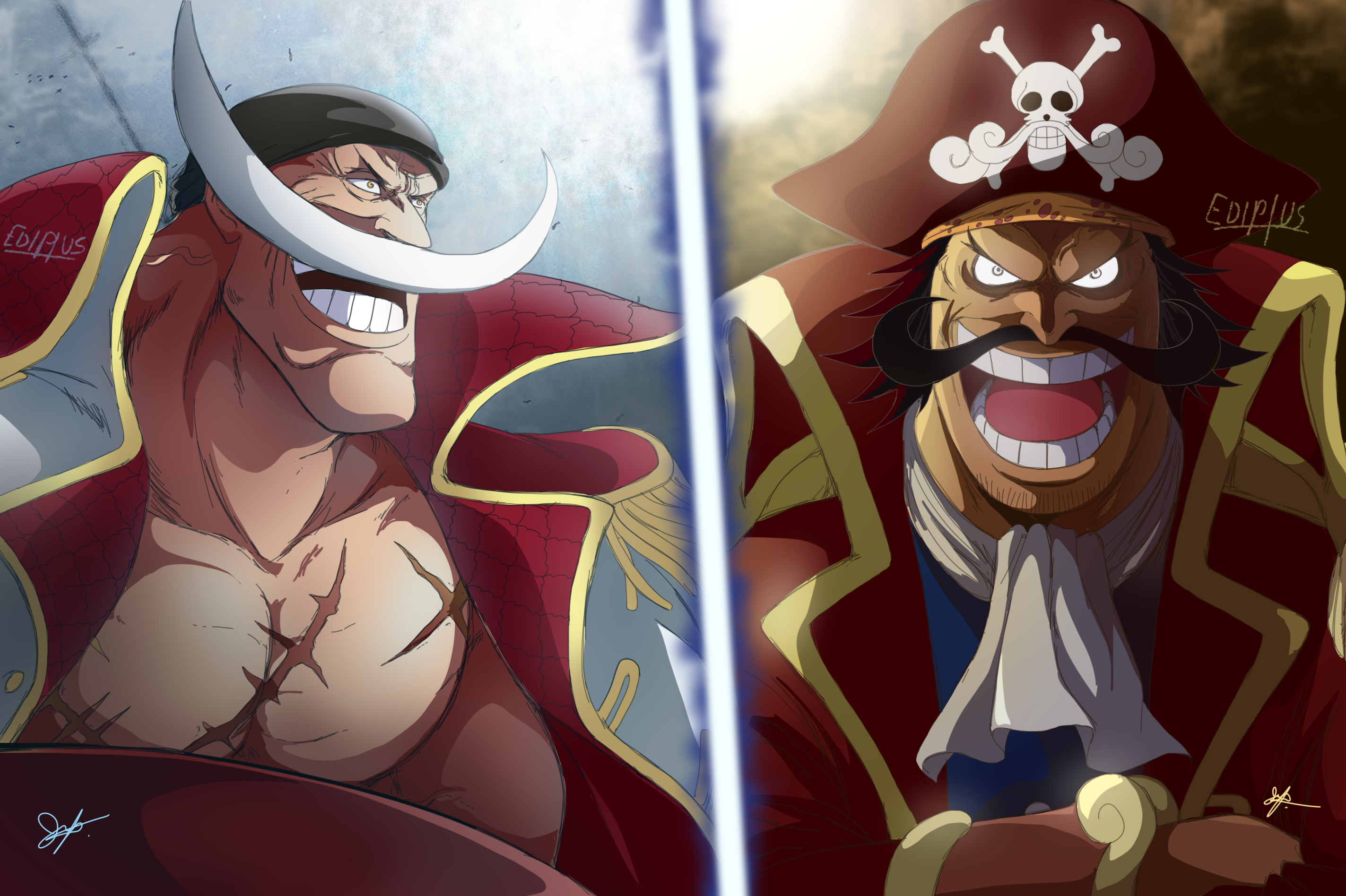 Gol D. Roger // One Piece cap. 957 by goldenhans on DeviantArt