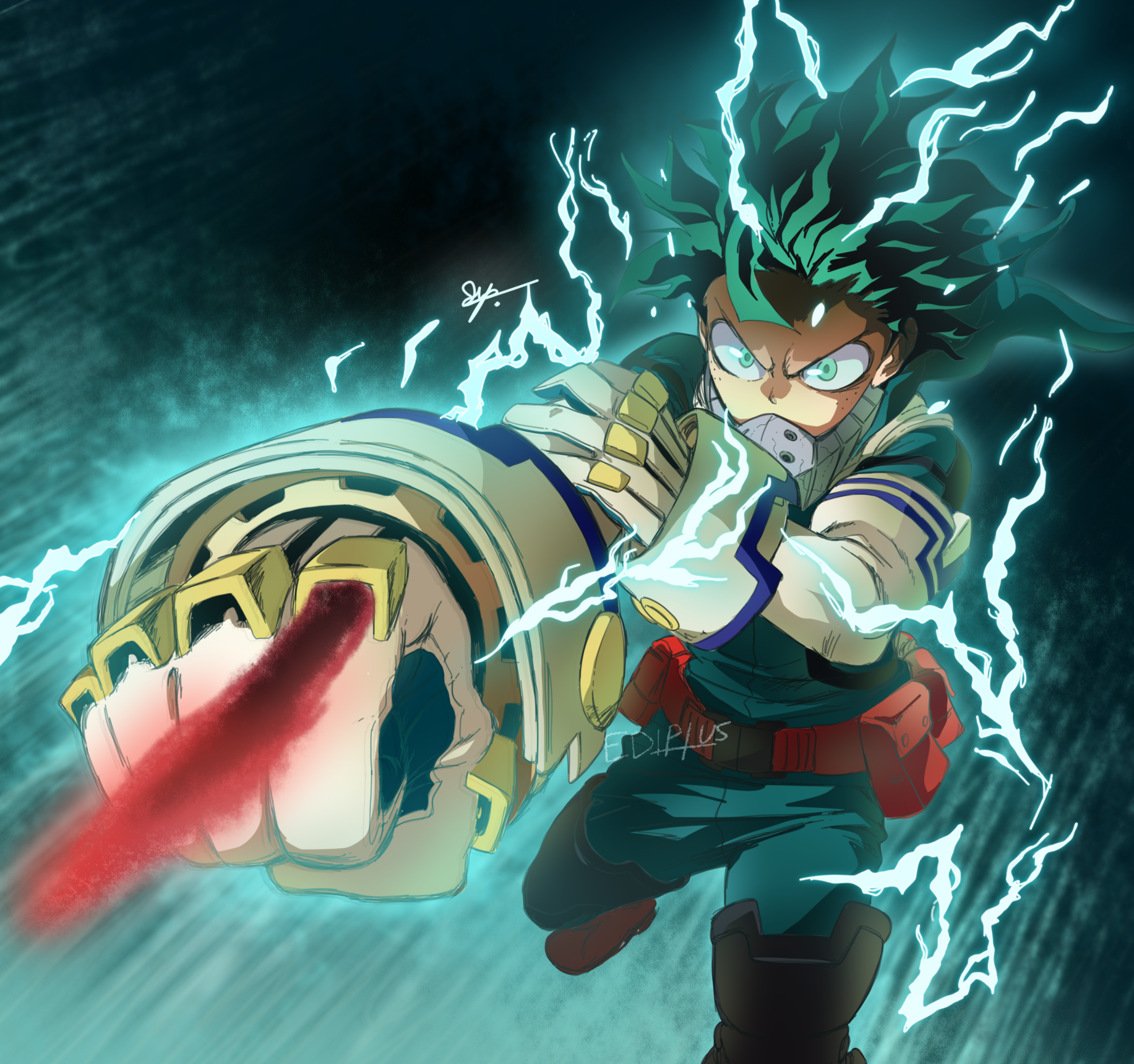 Izuku midoryia can use rankyaku rokushiki by Bopblip on DeviantArt