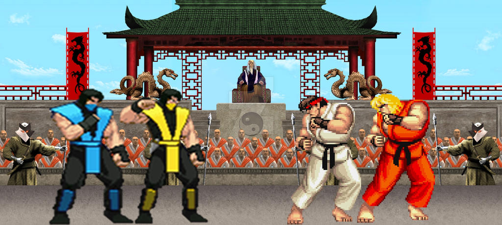 MORTAL KOMBAT vs. STREET FIGHTER (2ndCityCrusader/soryukey) : r