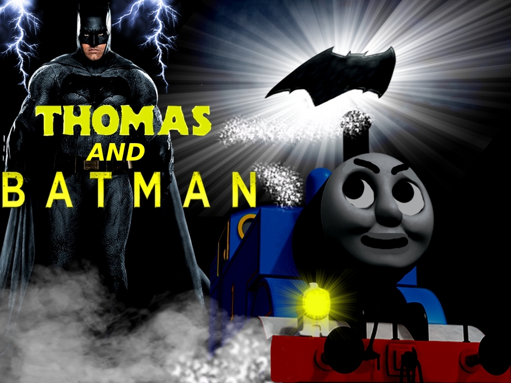Thomas Bat Thomas and Batman Poster by KaneTakerfan701 on DeviantArt