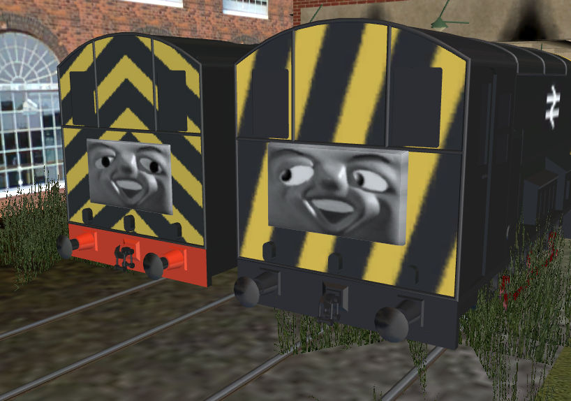 The Laughing Diesel Brothers by KaneTakerfan701 on DeviantArt