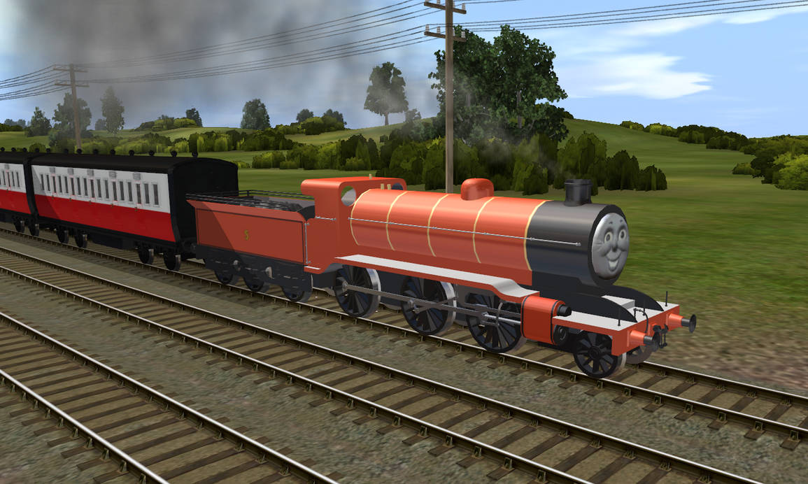 James The Red Express Engine by KaneTakerfan701 on DeviantArt