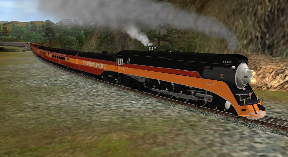 Deviantart Sp Train SP 4449 on CRR 2 by KaneTakerfan701 on DeviantArt