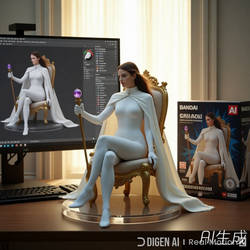 White Queen 3D Model