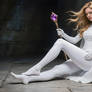Sorceress Resting her Legs