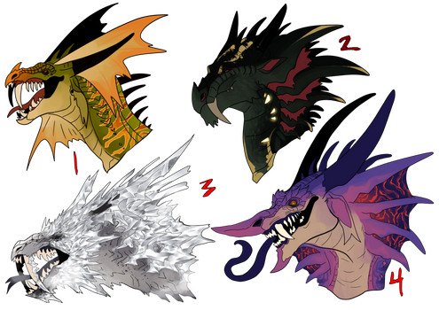 WINGS OF FIRE HEADSHOT ADOPTS OTA 2/4 OPEN