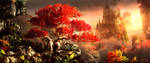 Blushing Bonsai II by Chromattix