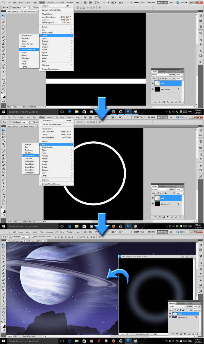 Crreating Halo Effects in Photoshop by Chromattix Crreating Halo Effects in Photoshop by Chromattix