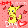 Happy Valentine's Day from Pikachu