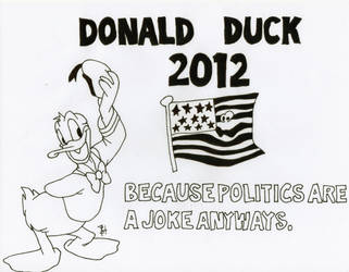 2012 Election - Donald Duck