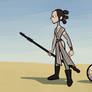 rey and bb8