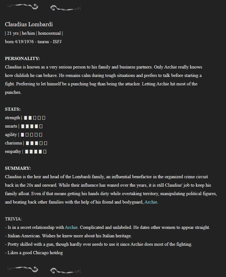Art Fight Character Description Template Code on Toyhouse Art Fight Character Description Template Code on Toyhouse