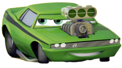 Cars: Neon Snot Rod stock art by LittleBigPlanet1234 on DeviantArt