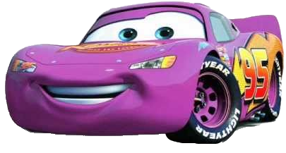 Purple lightning mcqueen car hotsell