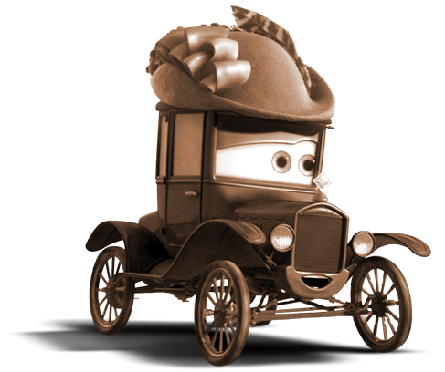 Cars: Lizzie with hat stock art by LittleBigPlanet1234 on ...