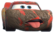 Muddy lightning mcqueen sales