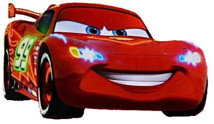 Lightning McQueen from Neon