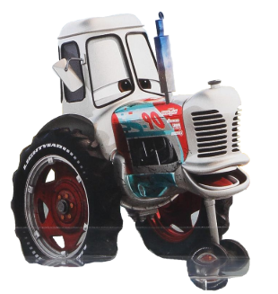 Cars: Bumper Save Racing Tractor stock art by LittleBigPlanet1234 on ...