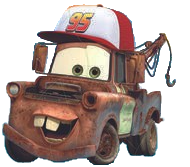 Cars Mater with 95 hat stock art by LittleBigPlanet1234 on DeviantArt
