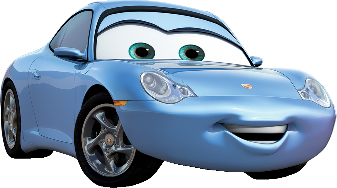 Cars Sally with kind smile stock art by on DeviantArt