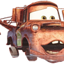 Cars: Mater with no tires stock art