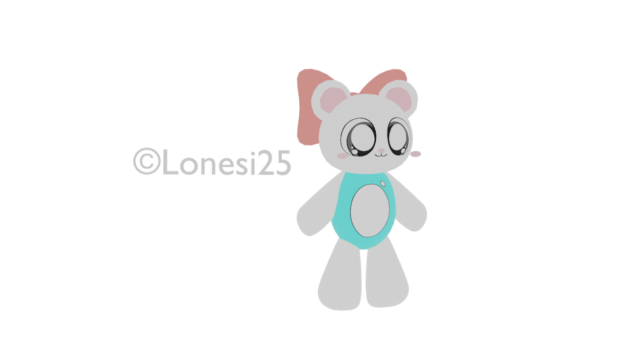 3d model of Rinny Render (Pretty Blood) by Lonesi on DeviantArt