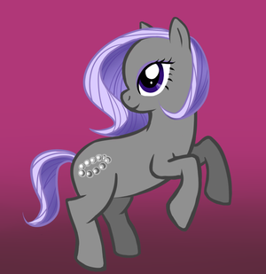 Pearl Grey Pony