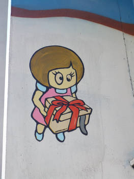 Street art - Gift