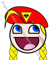 Delta Red Cammy Awesome Smiley