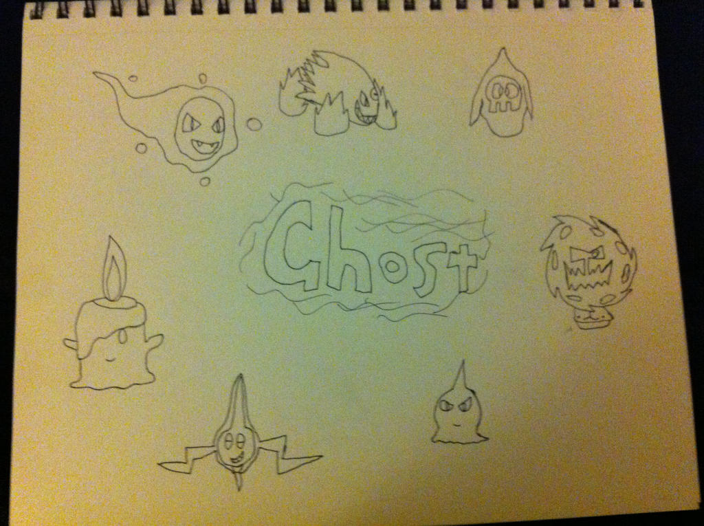 Ghost Type Pokemon by CrypticCyborg on DeviantArt