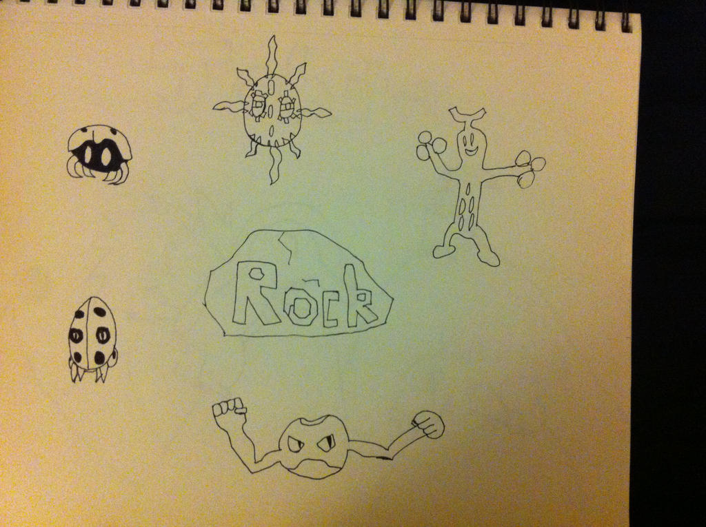 Rock type Pokemon by CrypticCyborg on DeviantArt