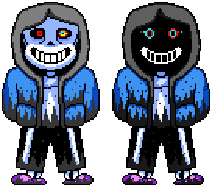 Dust Sans spritesheet by Moishma on DeviantArt