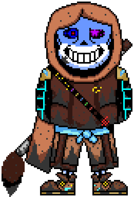 Dust Sans by InkYuTumblrcom on DeviantArt