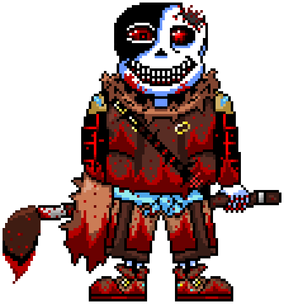 Pixilart - Horror Sans by Milky0410