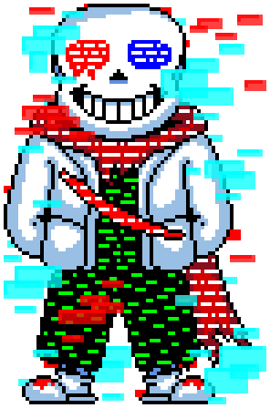 Download Undertale Aftertale Sans Pixel Art Maker Png Undertale