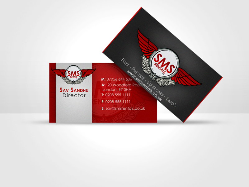 SMS Rentals - Card