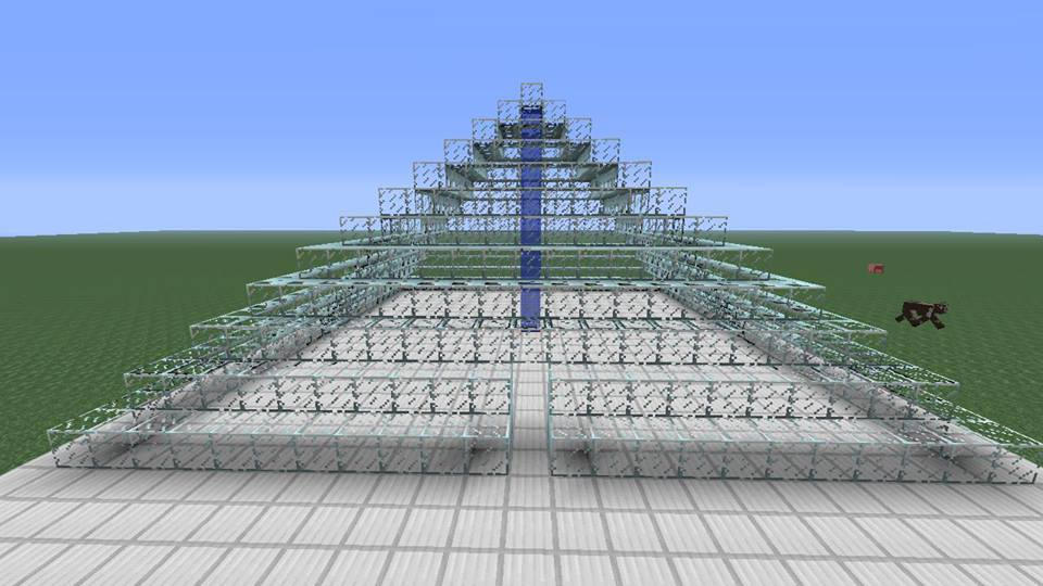Minecraft Glass Pyramid By Batelg7 On Deviantart Minecraft Glass Pyramid By Batelg7 On Deviantart