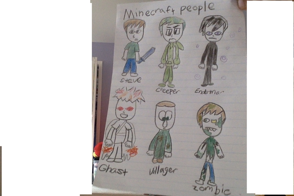 Minecraft People by blokpuncher on DeviantArt