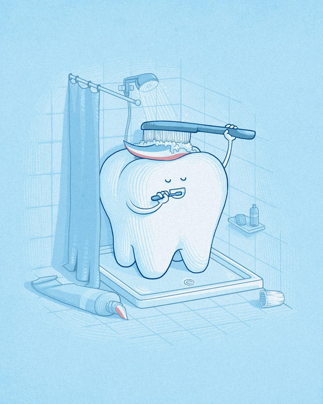 Dental hygiene by Naolito