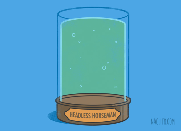 Headless horseman's Jar