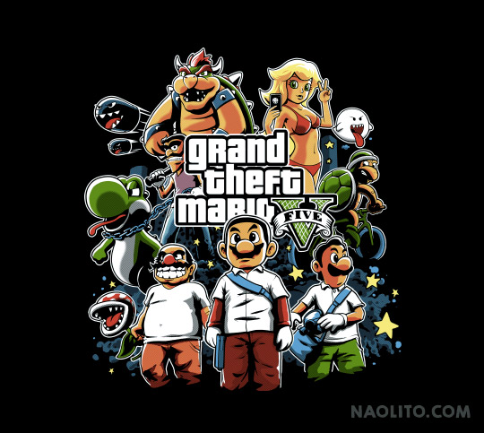 Grand Theft Mario