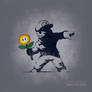 Banksy Flower