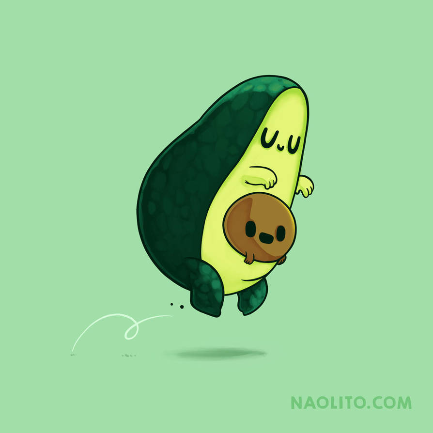 Картинки милой авокадо