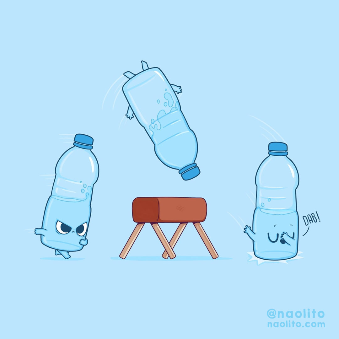 Bottle Flip Challenge by Naolito on DeviantArt