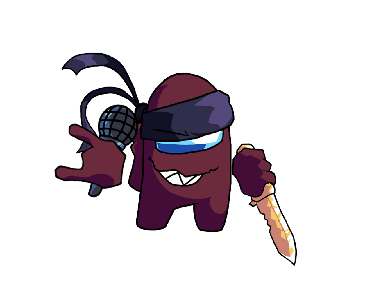 Vs Impostor Color Pattern Maroon (FNF VS Impostor V4) by Cerveau2 on DeviantArt