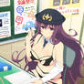 Officer Murasaki in her office