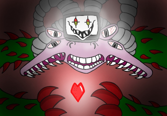 Flowey + Undertale by monstertxt on DeviantArt