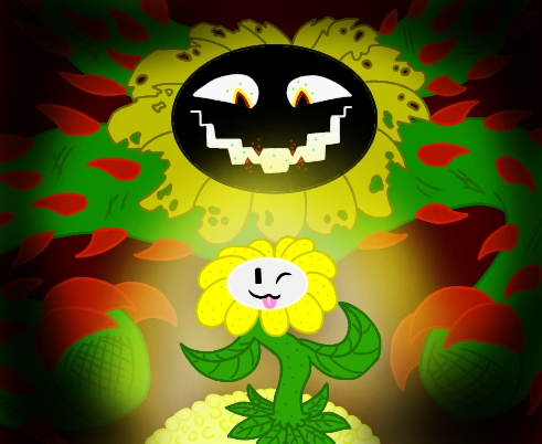 Flowey Undertale - Fanart 3 by EmeriWatson on DeviantArt