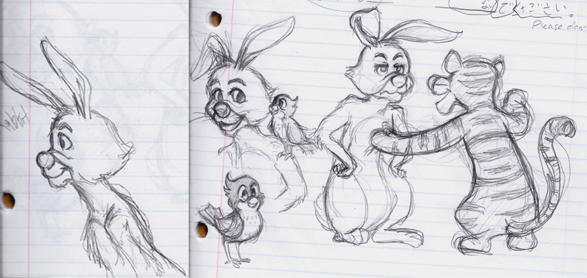 Rabbit quick sketches